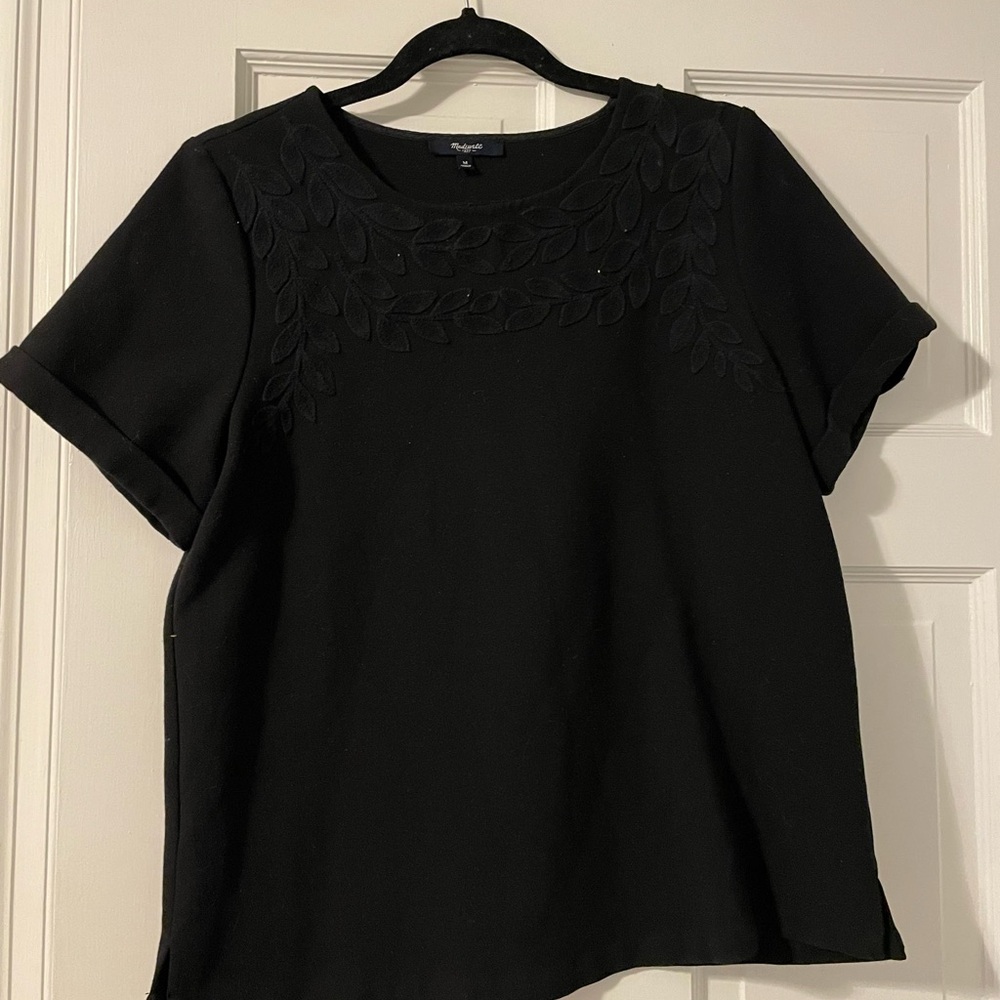 Black Heavyweight Madewell Shirt - Size Medium
